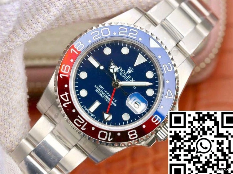 Factory 126710BLRO EW Rolex Dial II Blue Master GMT 0111